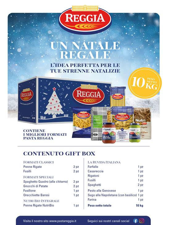 Vánoční krabice MIX Pasta Reggia